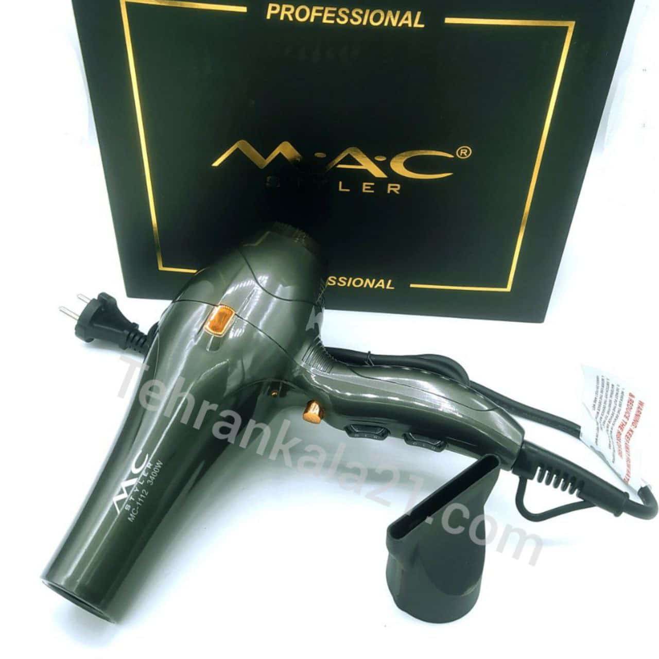 سشوار حرفه ای 3400 وات مک استایلر مدل MC-1112 - تصویر 2