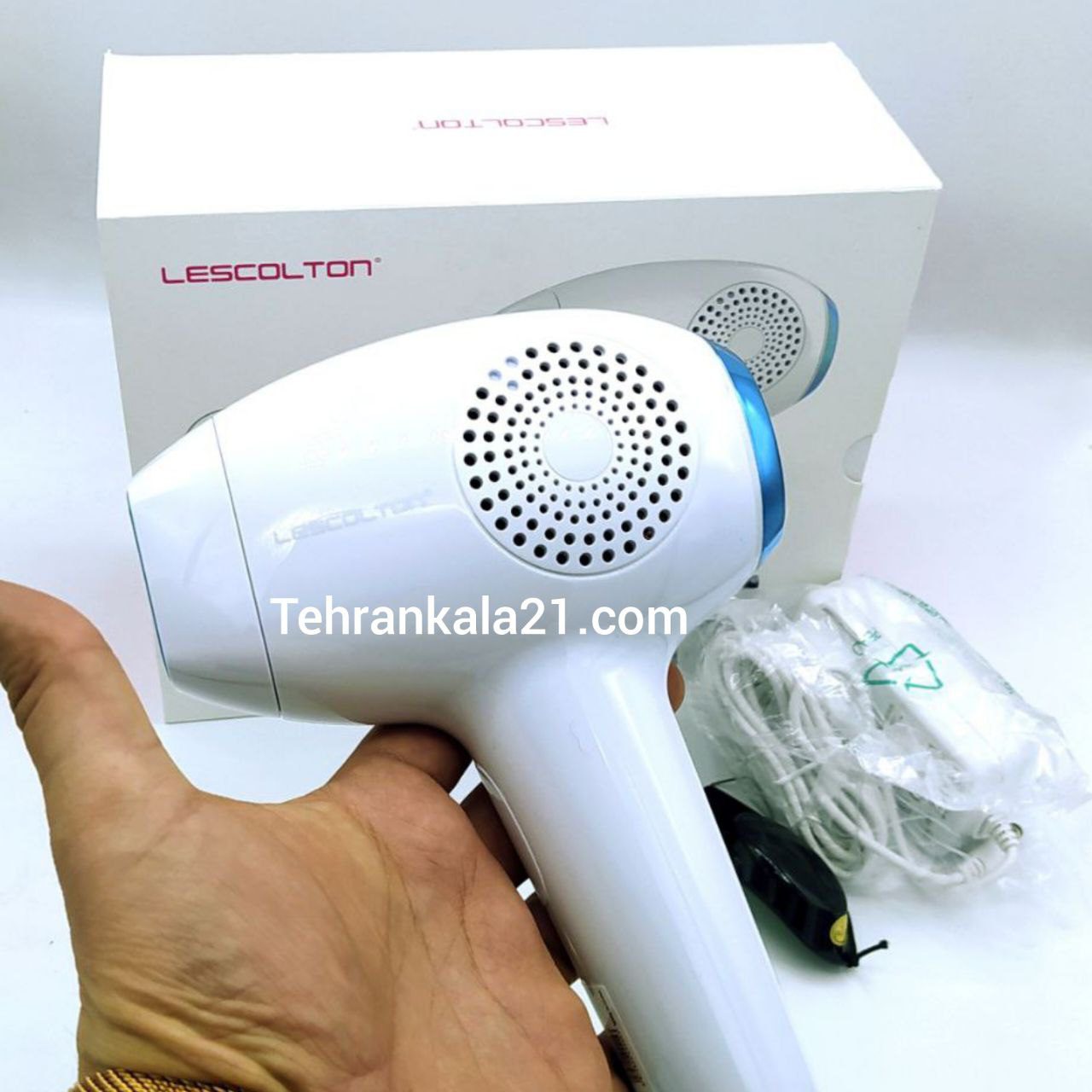 دستگاه موبر لیزری حرفه ای خانگی لسکلتون مدل T011C - تصویر 3
