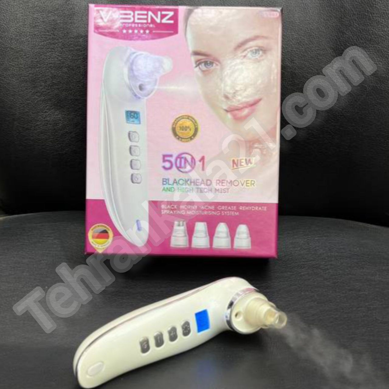 میکرودرم بخاردار پنج کاره وی بنز V-BENZ مدل V-5887 - تصویر 3