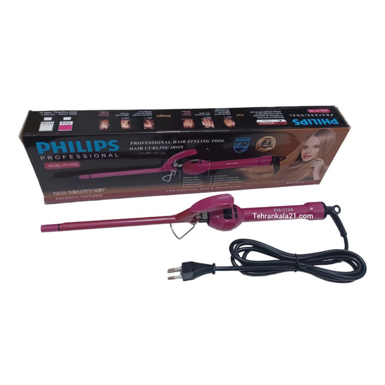 فر کننده بابلیس فر ریز مو فیلیپس مدل PH-1724 - تصویر 6