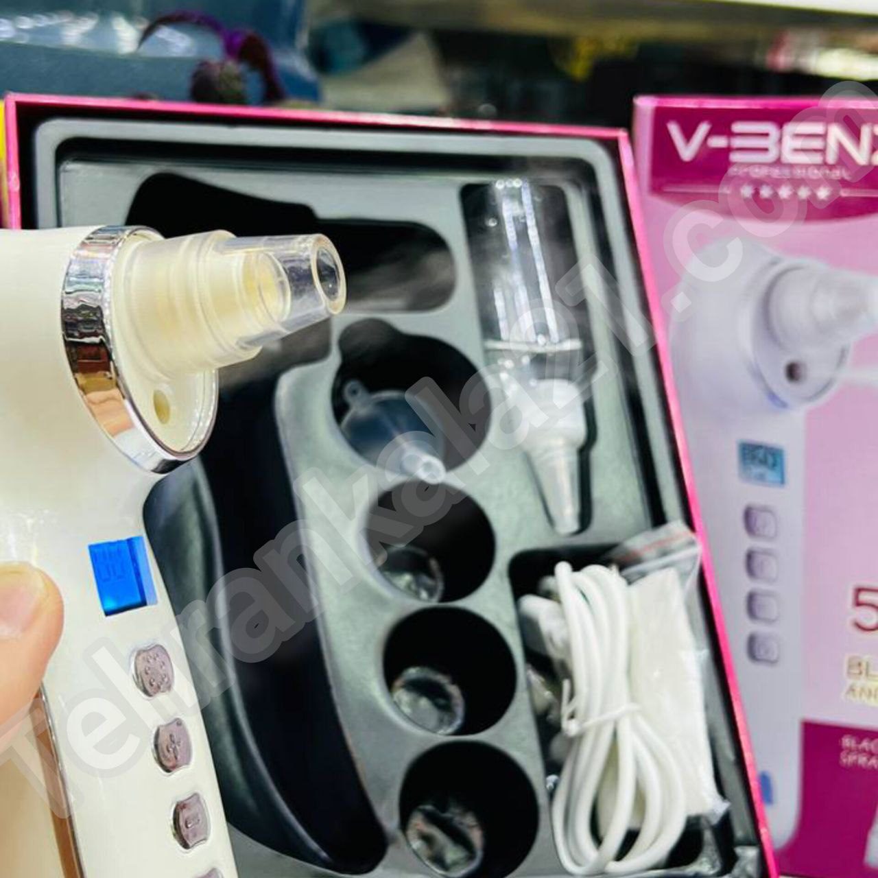 میکرودرم بخاردار پنج کاره وی بنز V-BENZ مدل V-5887 - تصویر 5