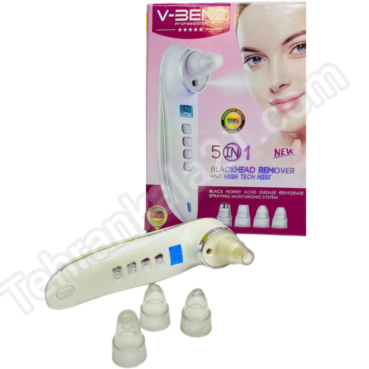 میکرودرم بخاردار پنج کاره وی بنز V-BENZ مدل V-5887