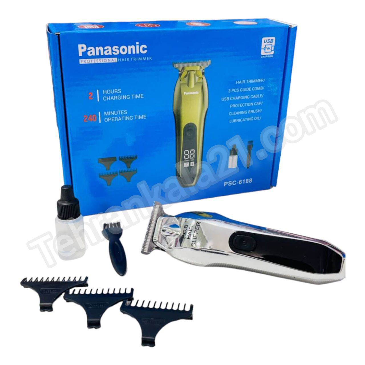 ماشین اصلاح سر و صورت پاناسونیک مدل PSC-6188