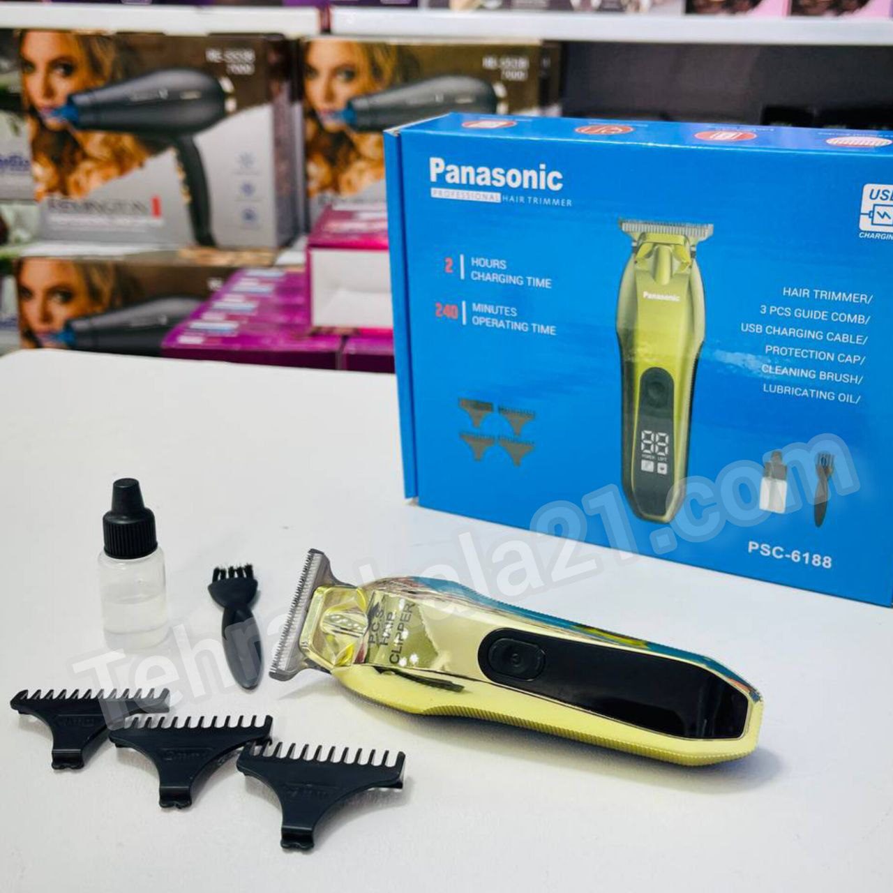 ماشین اصلاح سر و صورت پاناسونیک مدل PSC-6188 - تصویر 2