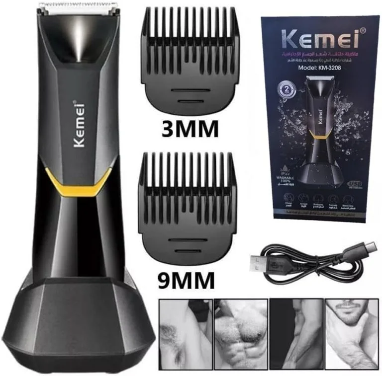 ماشین اصلاح موی بدن کیمی مدل KM-3208 - تصویر 4