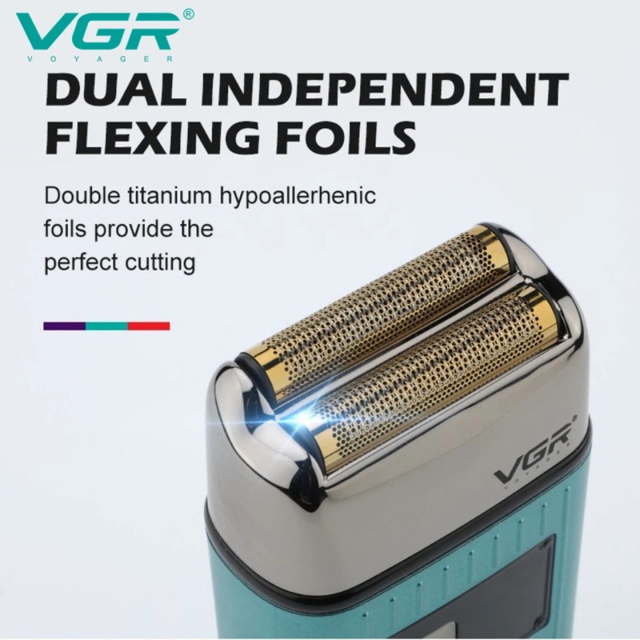 ماشین اصلاح موی سر و صورت وی جی ار مدل V-357 - تصویر 5