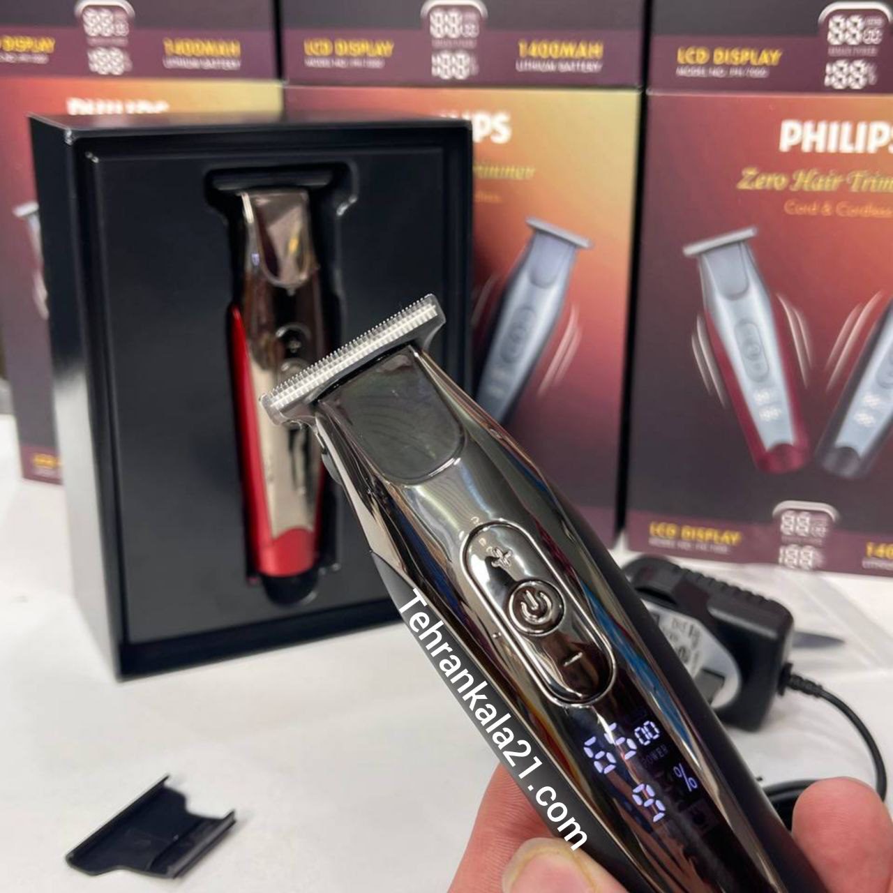 ماشین اصلاح صفر زن سر و صورت فیلیپس مدل PH-7000 - تصویر 4