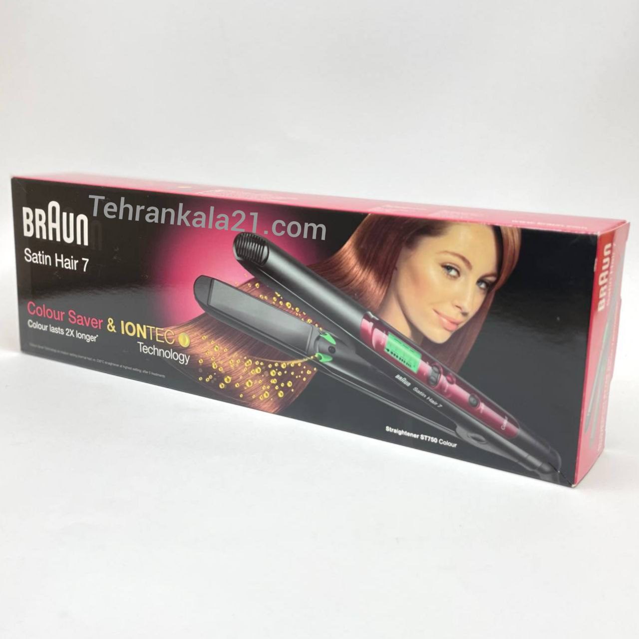 اتو مو حرفه ای براون سری Satin Hair 7 مدل ST750 - تصویر 2