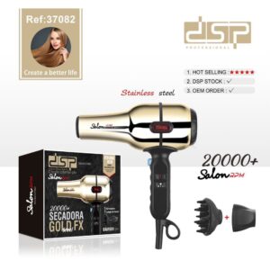 سشوار حرفه ای گلد 2000 وات dsp دی اس پی مدل Ref-37082