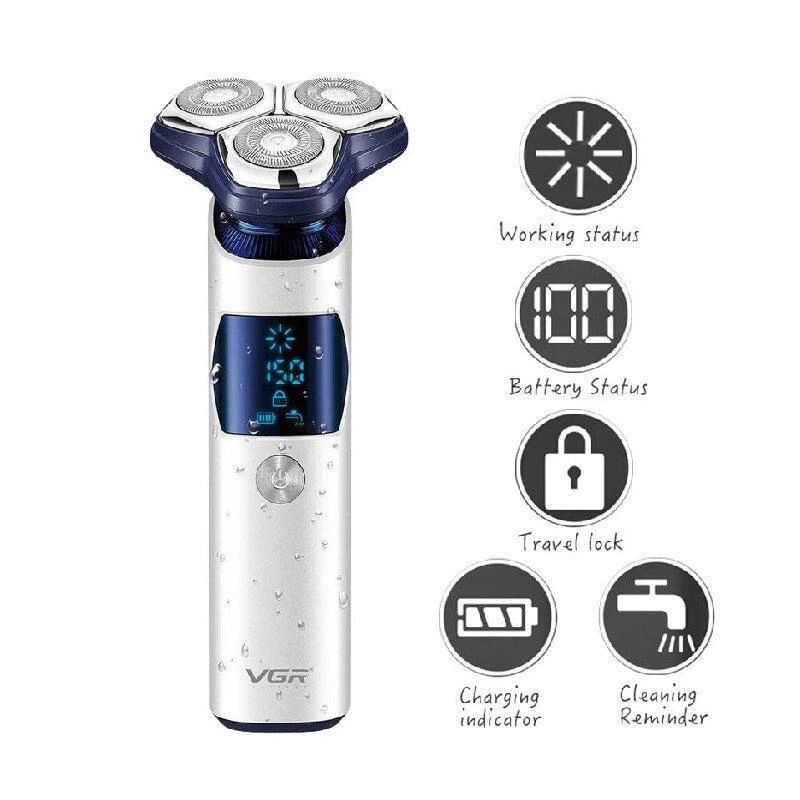 ماشین اصلاح موی صورت وی جی ار مدل V-328 - تصویر 9