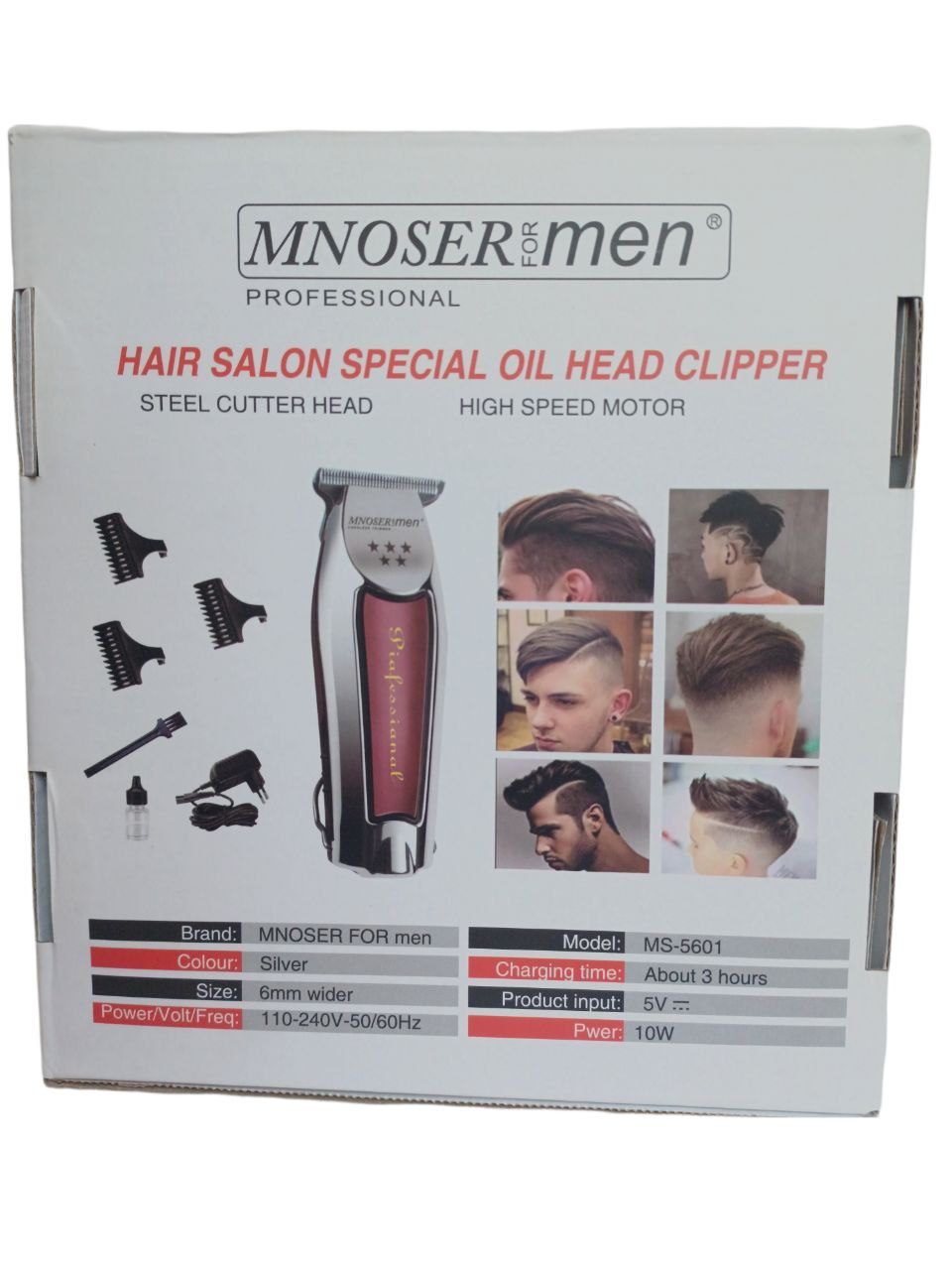 ماشین اصلاح خط زن و صفر زن حرفه ای موزر مدل MS-5601 - تصویر 10