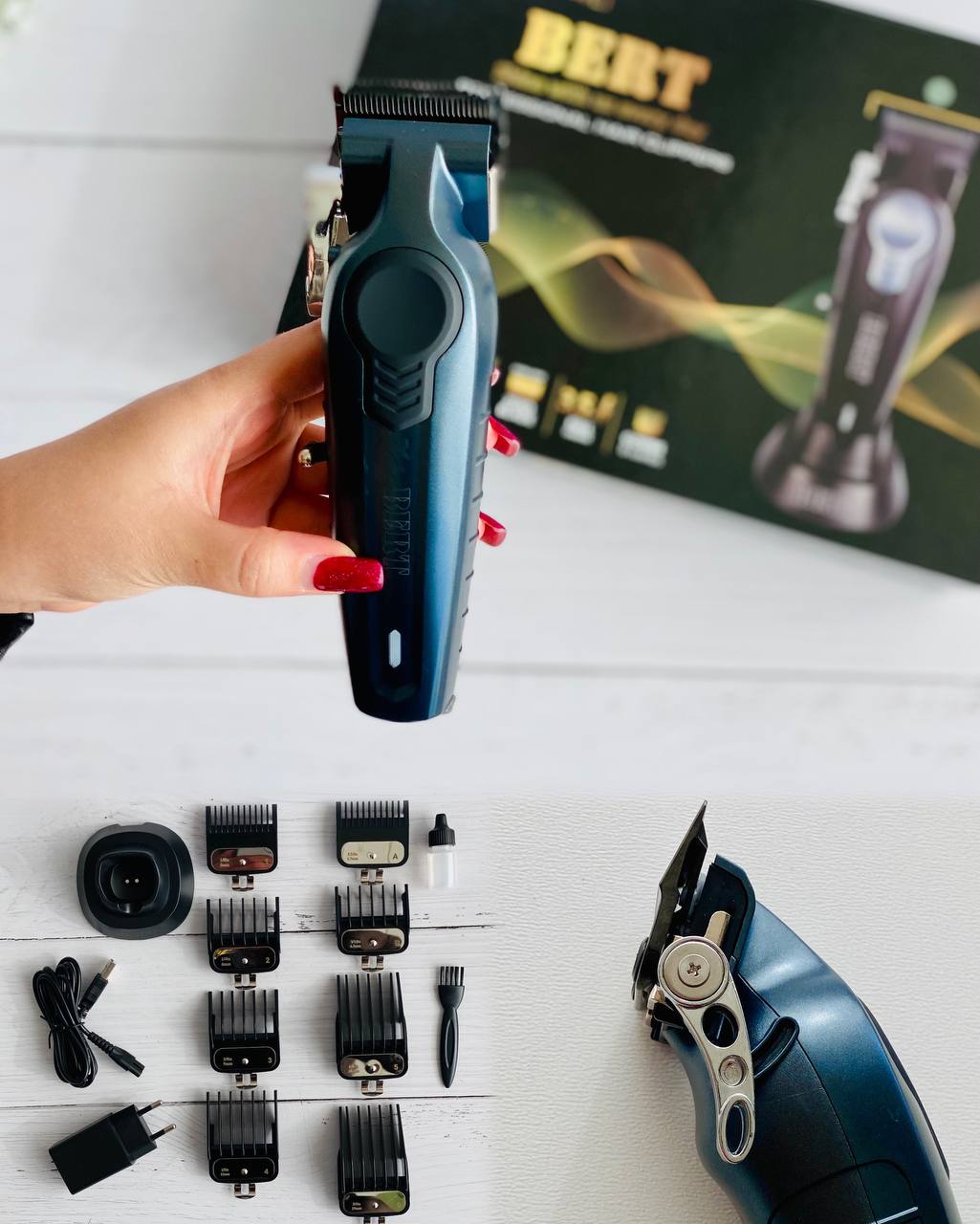 ماشین اصلاح سر و صورت (حجم زن) برت BERT مدل BT-333 - تصویر 5